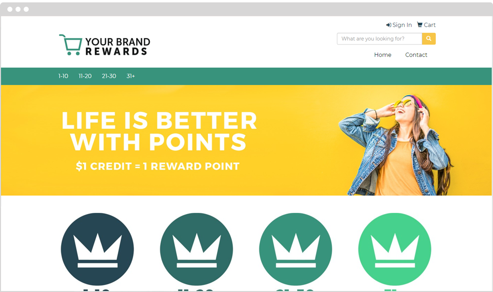 Rewards Company Store Example